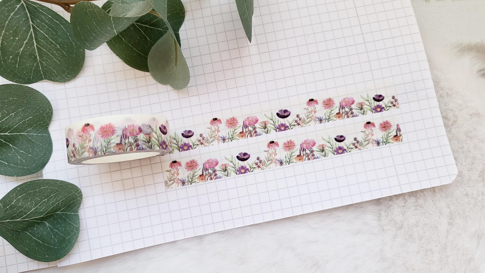 Washi Tape Blumenwiese